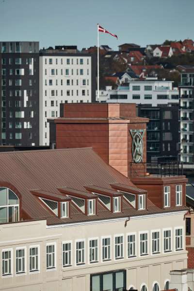 Außergewöhnliches Kupferdach im Herzen Aalborgs, Østerågade 27, 9000 Aalborg